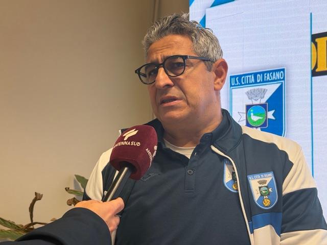 Fasano, Padalino: “Con l’Afragolese abbiamo la necessità di portare a casa il risultato”