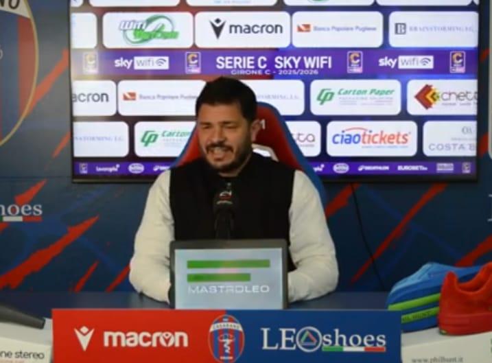 Casarano, Di Bari: "Tornati a proporre calcio. Mangia? Tra i migliori della categoria"