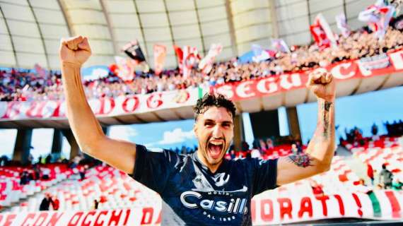 Bari-Mantova, Lella: “Gol sotto la nord emozione unica. Lo dedico a mister Cardinale”