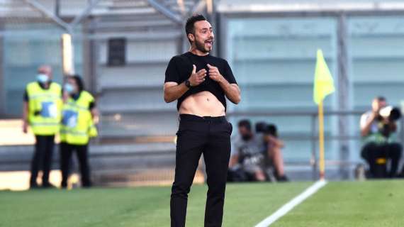 De Zerbi applaude il Lecce: "Hanno giocato bene"