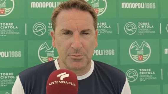 Monopoli, Colombo: "Indicazioni positive, sicuramente qualcosa da migliorare"