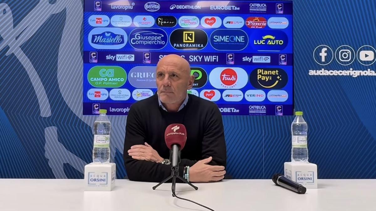 Cerignola, Maiuri: “Ho fiducia in tutti, dobbiamo essere più bravi nei momenti decisivi”