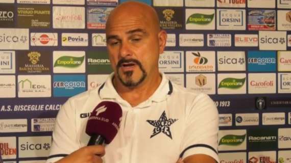 Bisceglie, Cinque: "È mancato l'episodio. Su Di Rito gol annullato ingiustamente"