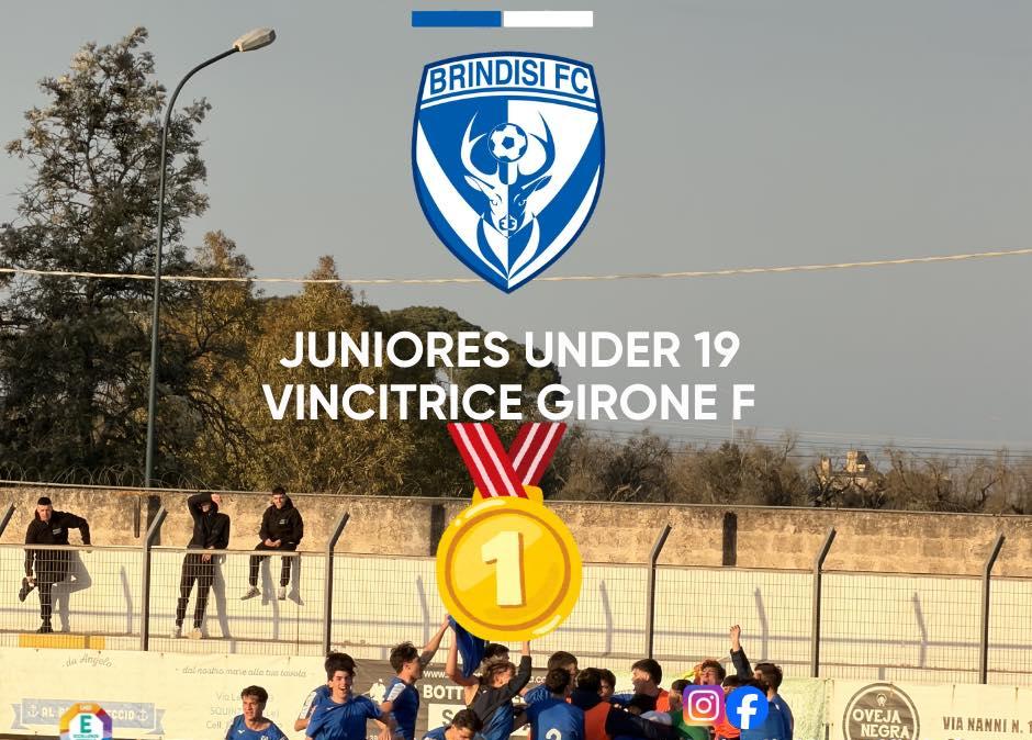 Juniores: il Brindisi si aggiudica il Girone F