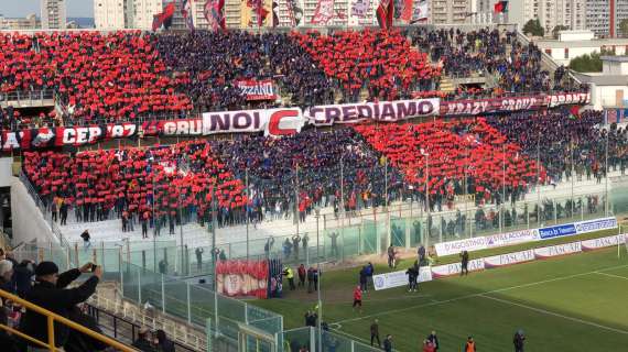 Nola-Taranto, trasferta vietata ai tifosi rossoblu