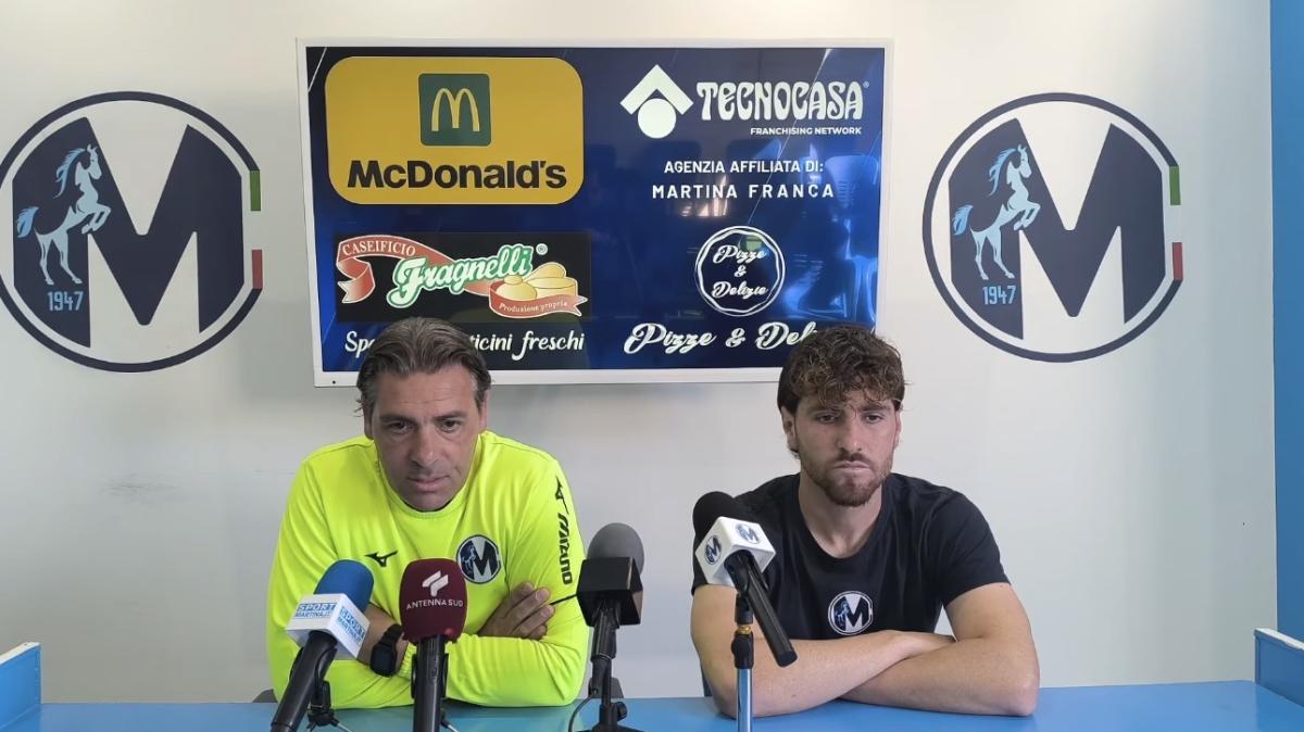 Martina, Laterza: “C’è rammarico dopo il Fasano, ora serve reagire”