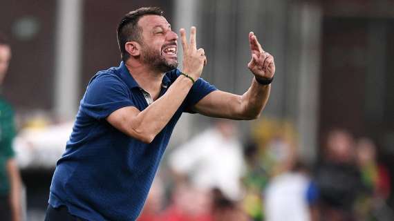 Lecce, D'Aversa: "In Coppa con Strefezza falso nueve"