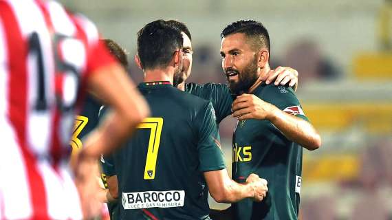 Lecce, contro il Vicenza la decide Coda: finisce 1-0 il test amichevole