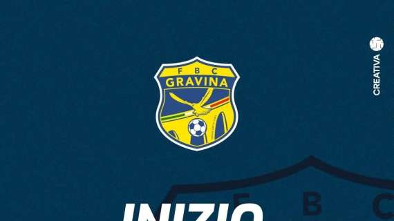 Gravina, è iniziata oggi la preparazione 