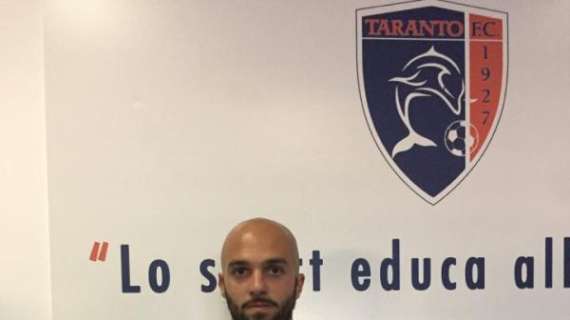 Taranto, Pera: "Stiamo creando tanto, i gol arriveranno"