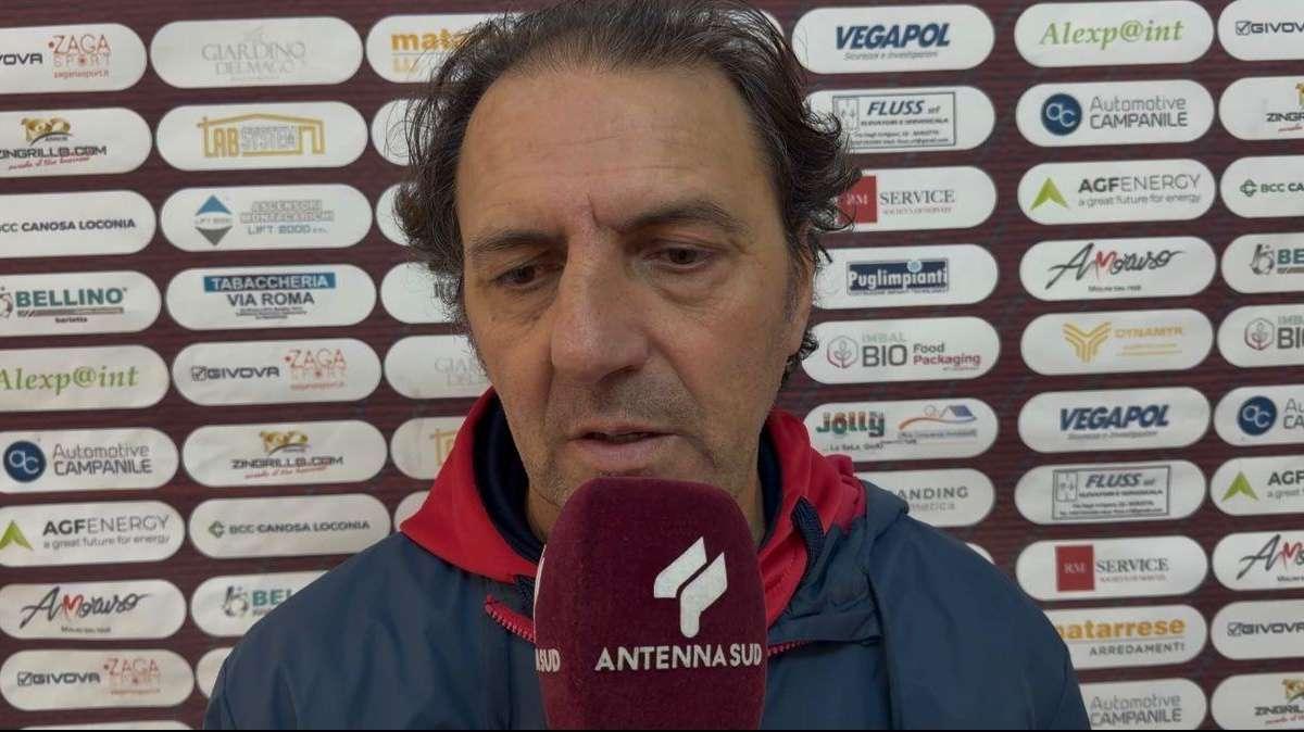 Canosa, De Candia: "Bitonto squadra valida. Complimenti ai miei ragazzi"