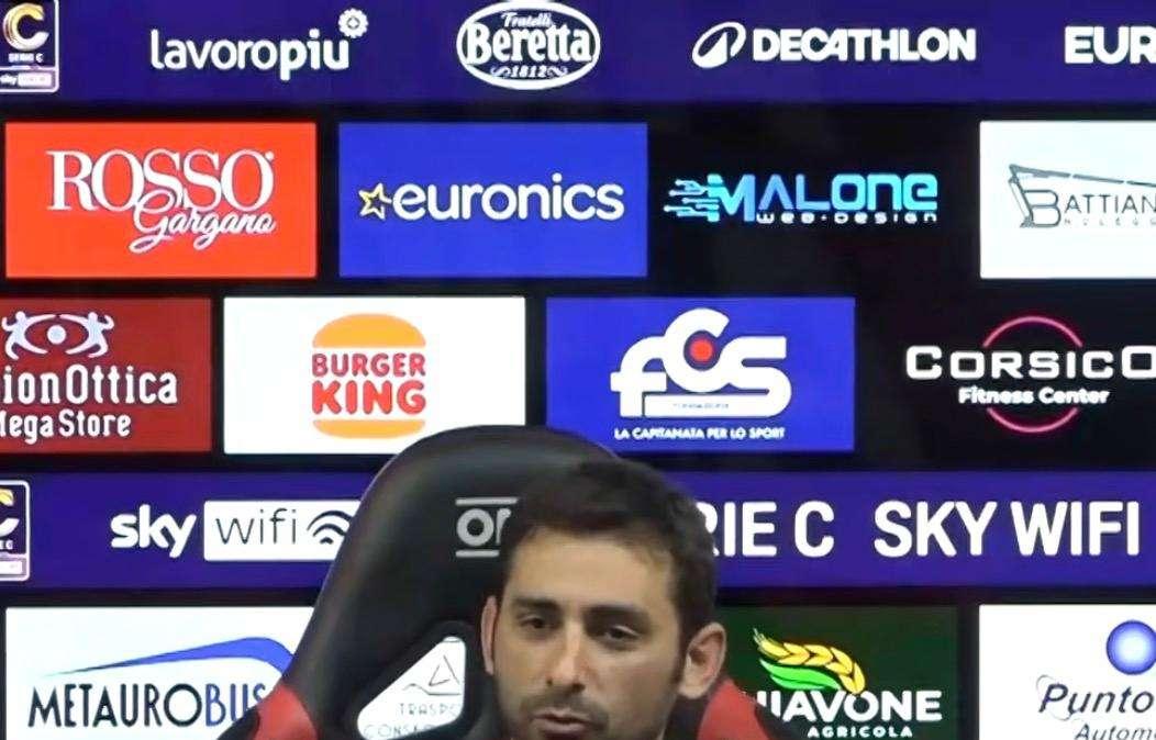 Foggia, Pazienza verso la Cavese: “Dobbiamo coltivare e migliorare l’atteggiamento”