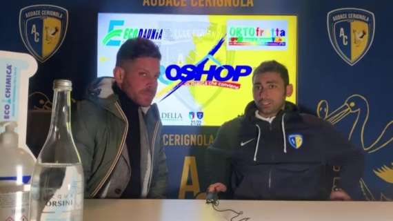 Cerignola, Pazienza: "I ragazzi volevano questa vittoria. Il pubblico merita tutto ciò"