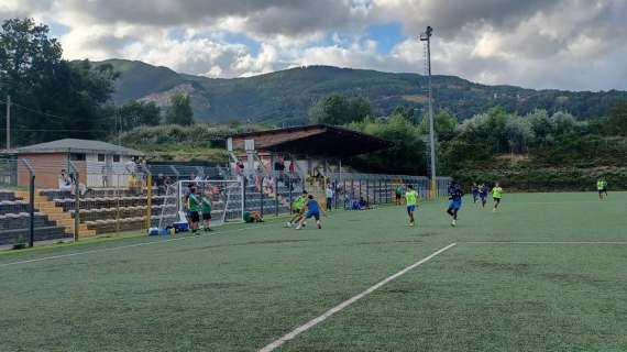 Brindisi, sette reti al Rotonda nell'allenamento congiunto di Castelluccio Inferiore