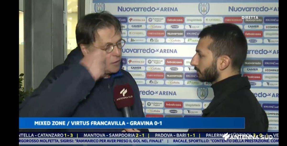 Gravina, Ragno: "Oggi grande vittoria su un campo difficilissimo"
