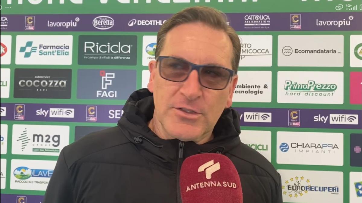 Monopoli, Colombo: "Siamo contenti di non aver perso contro il Crotone"