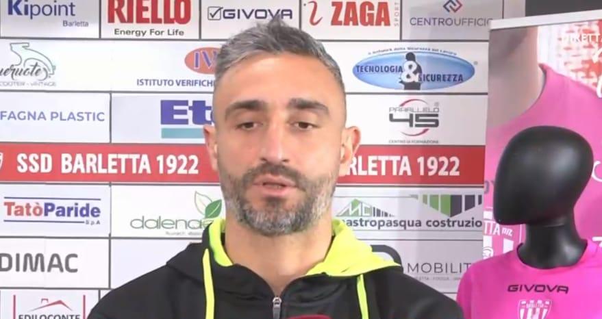 Barletta, Lattanzio: "Importante chiudere la partita. Reagito da squadra dopo l'espulsione"