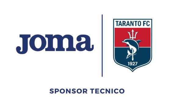 Taranto, cambia lo sponsor tecnico: ufficiale l'accordo con Joma