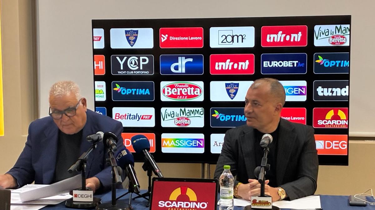 Lecce, l’addio di Corvino: “Sono stanco, lascio questo club in salute”