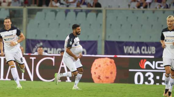 Fiorentina-Lecce 2-2: Rafia da urlo, completa la rimonta Krstovic 