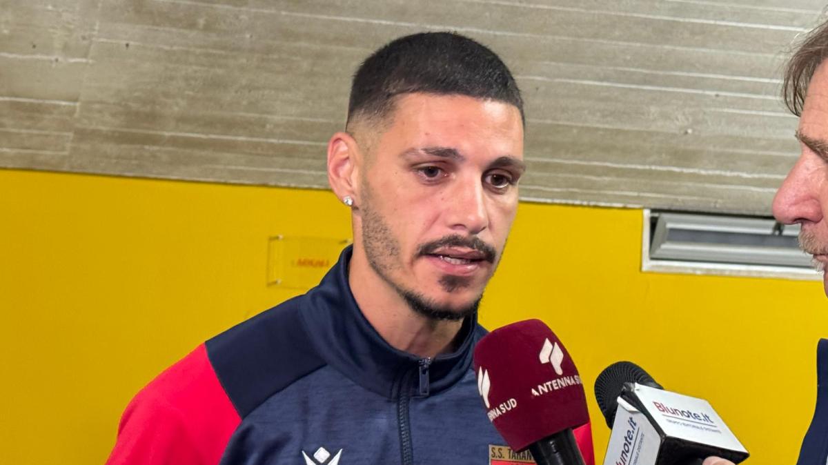 Taranto, Di Paolantonio: "C'è rammarico, abbiamo creato occasioni nitide"