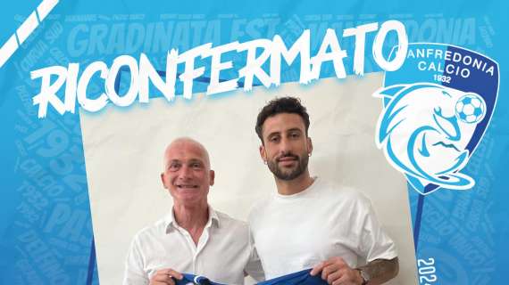 UFFICIALE - Manfredonia, prolunga anche un centrocampista