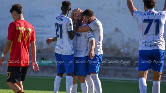 Unione Calcio Bisceglie-Gallipoli 3-2: decide un penalty di Amoroso