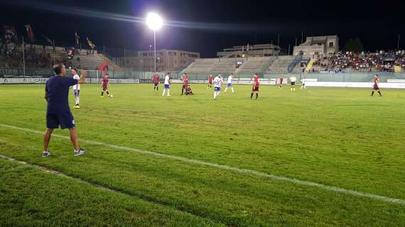Brindisi-Foggia 0-1, Iadaresta all'ultimo respiro! Il derby di coppa è rossonero
