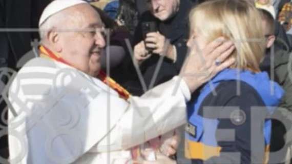 Lecce, il piccolo Filippo di 9 anni protagonista di un curioso episodio con il Papa