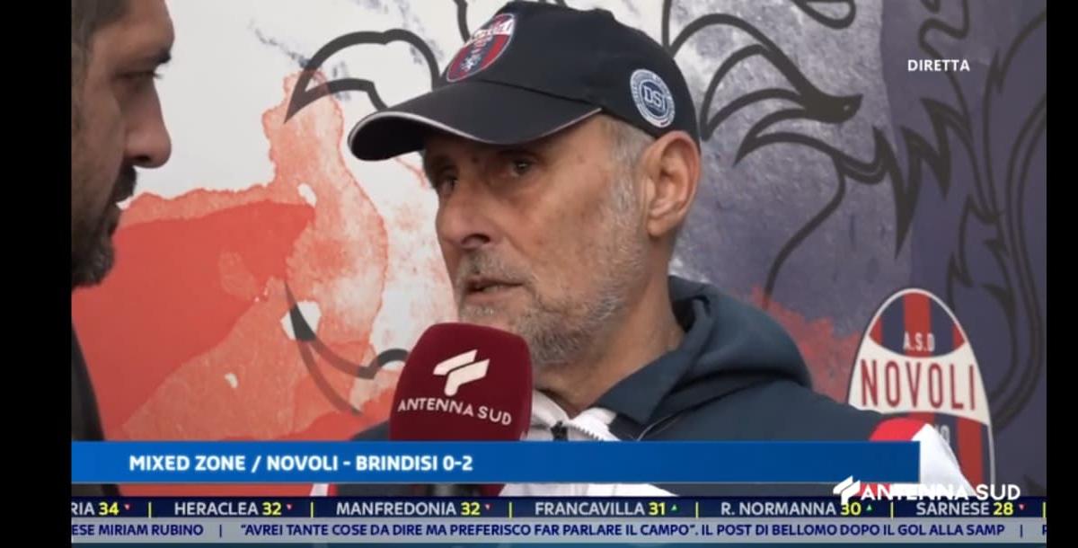 Novoli, Luperto: "Sono orgoglioso della partita che abbiamo fatto"
