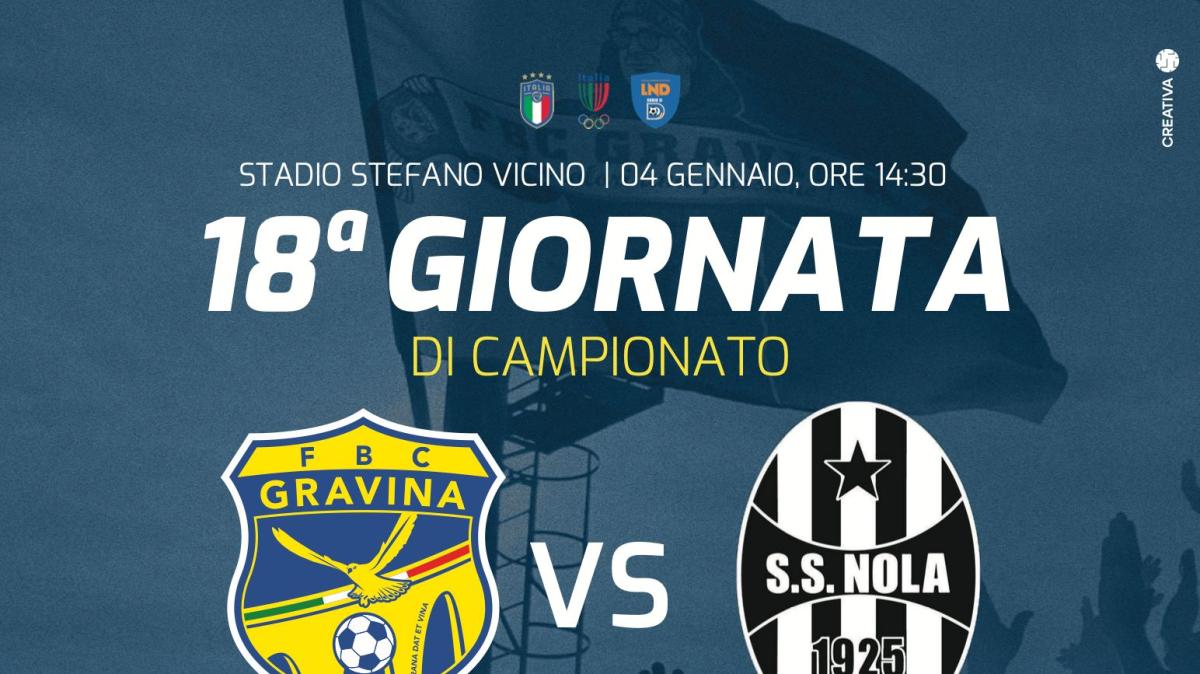 Le probabili formazioni di Gravina-Nola: Ragno con la rosa finalmente al completo 