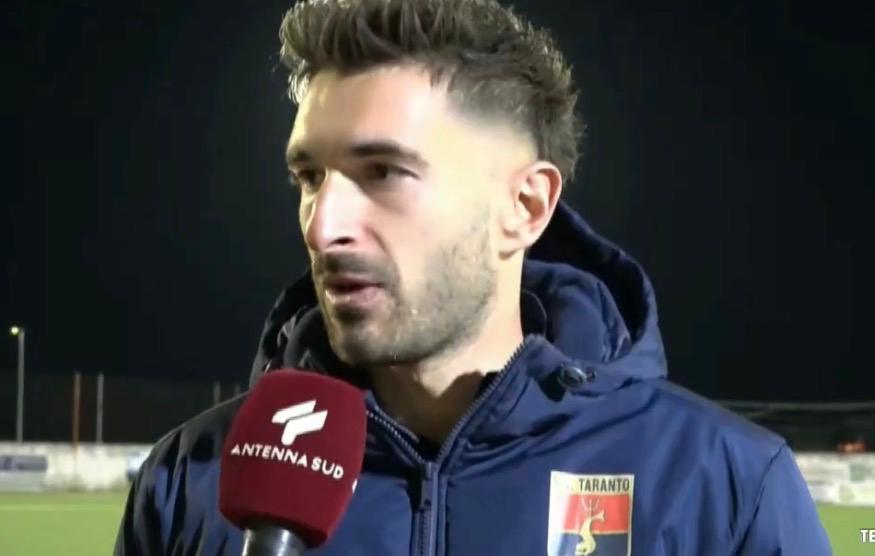 Taranto, Rizzo dopo il test con il Ginosa: "Non possiamo più sbagliare"