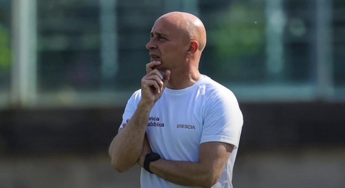 Union Brescia, Corini elogia il Casarano alla vigilia: “Loro sono ben allenati e con giocatori importanti”