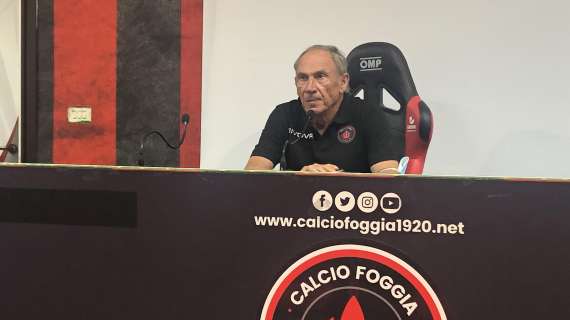 Foggia, Zeman: "A Palermo pagati errori nostri. Turnover? Giocano i migliori undici"