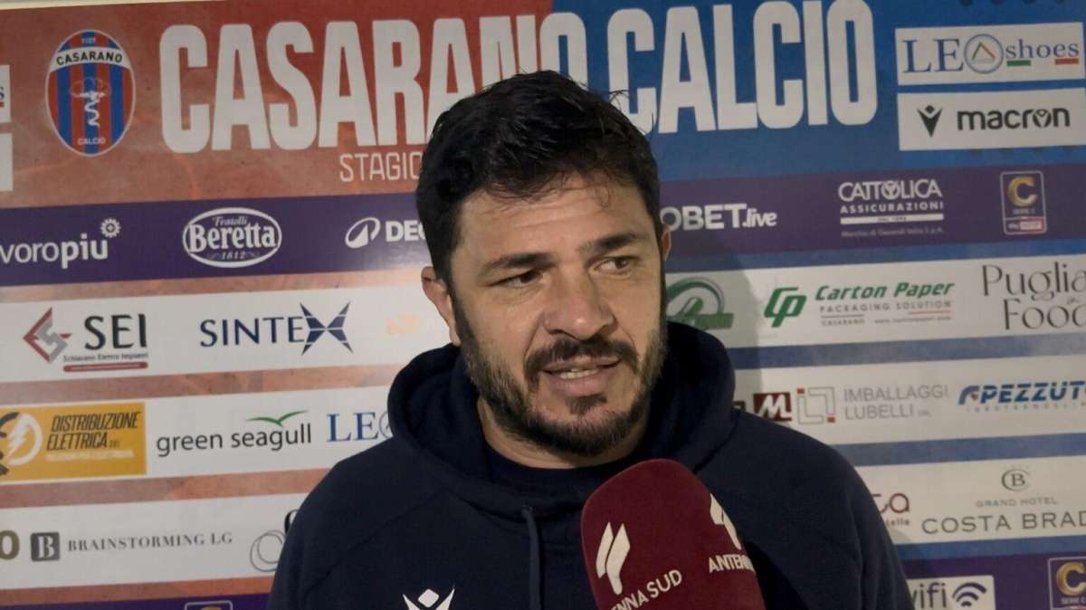 Casarano, Di Bari: “Siamo cresciuti, ora senza paura contro il Cosenza”