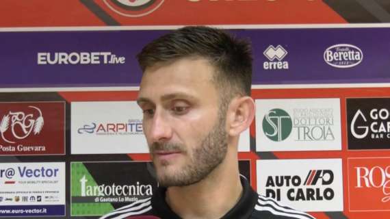 Foggia, Perina: "Stagione difficile, oggi disputata una grande gara"