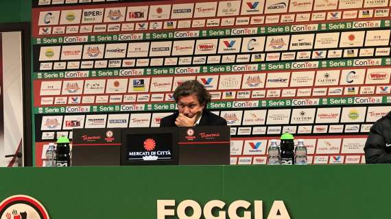 Foggia, Stroppa: "Abbiamo giocato in una metà campo sola"