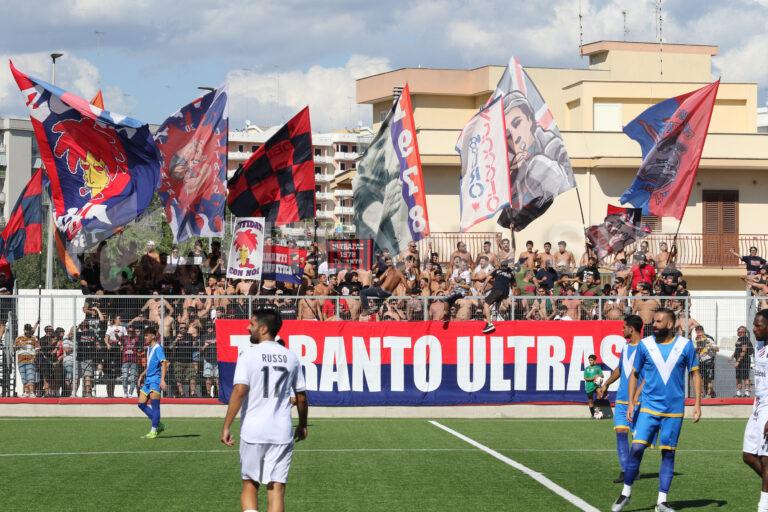Eccellenza, divieto di trasferta per i tifosi tarantini nella gara contro il Brindisi 