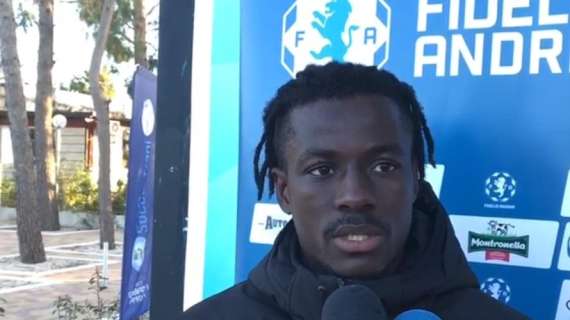 Fidelis Andria, Yeboah: "Lavoriamo duramente per ottenere la salvezza"