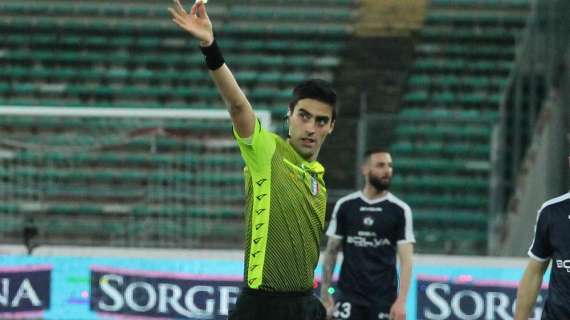 Serie C, le designazioni arbitrali: Palermo-Foggia a Monaldi, Collu per il Bari