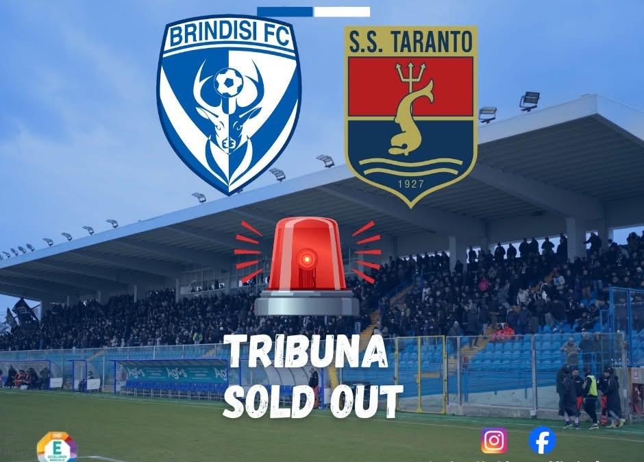 Brindisi, cresce l’entusiasmo: tribuna sold out contro il Taranto