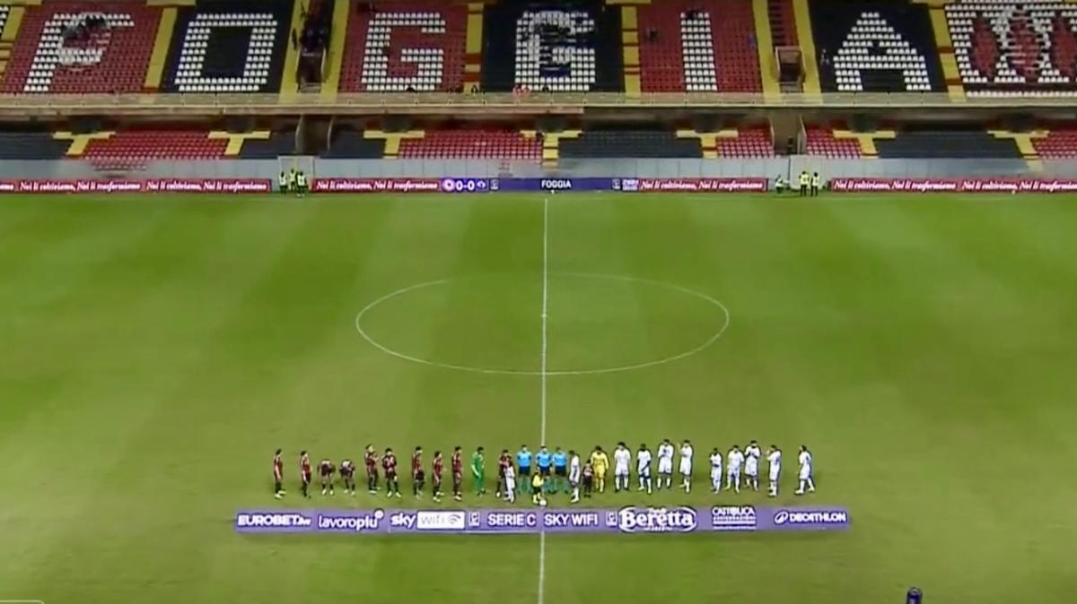 Foggia-Cavese 0-0: niente gol nel deserto dello Zaccheria