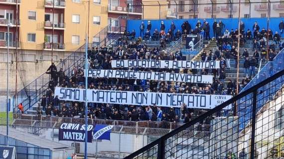 Matera, il club risponde ai tifosi: "Obiettivo Serie C entro tre anni"