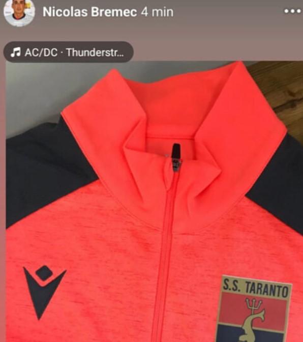 Eccellenza, Nicolas Bremec spoilera il suo ritorno al Taranto