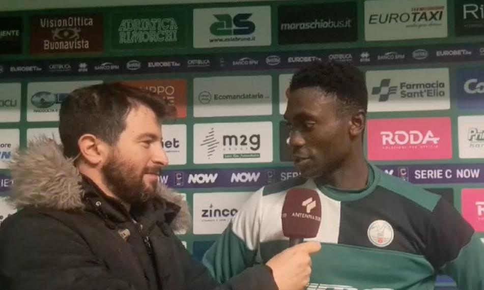 Monopoli, Philip Yeboah vicino al Pontedera