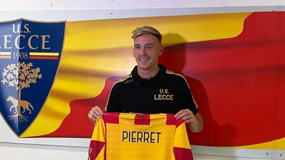 Lecce, la presentazione di Pierret: “Sono un giocatore polivalente e al servizio della squadra”