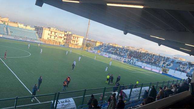 Malore sugli spalti, paura prima di Fasano – Aversa