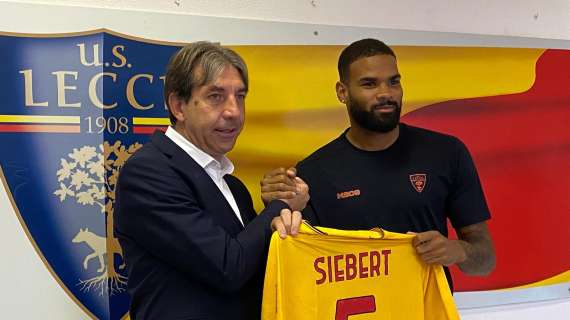 Lecce, Siebert: “Sono un difensore rapido e abile palla al piede”