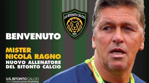 UFFICIALE - Bitonto, Nicola Ragno è il nuovo allenatore