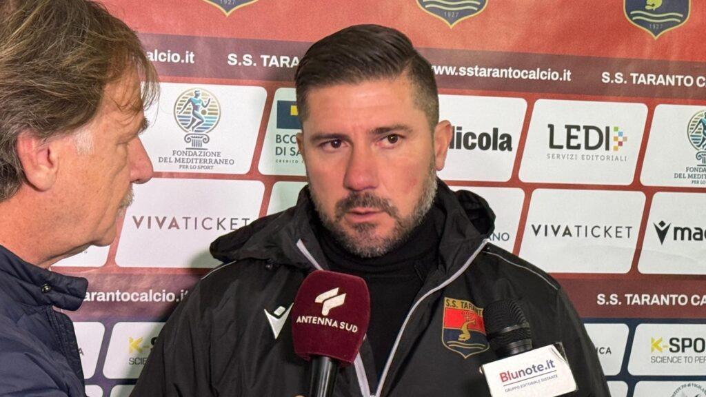 Taranto, scricchiola la panchina di Ciro Danucci: la società valuta l’esonero
